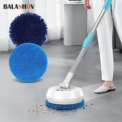 Wireless Electric Spin Mop Cleaner Automatic 2 in 1 Wet & Dry Home Cleaner Car Glass Ceiling Door Windows floor scrubber machine