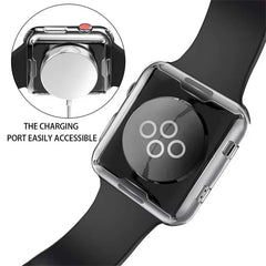 Soft TPU Screen Protector for Apple Watch 10 9 8 45mm 41mm 44mm 42mm 46mm 49mm Full Case Cover for IWatch Ultra 7 SE 6 5 4 3 2