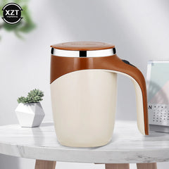 Automatic Self Stirring Magnetic Mug Stainless Steel Temperature Difference Coffee Mixing Cup Blender Smart Mixer Thermal Cup