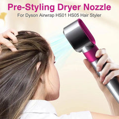 Hair Styler Curler Modeling Nozzle For Dyson Airwrap HS01 HS05 SenCiciMen X9 Hair Dryer Pre-Styling Nozzle Accessories Parts