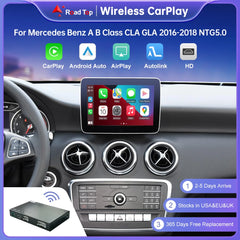 Wireless CarPlay for Mercedes Benz A B C Class W205 GLA GLC CLA W176 W246 with Android Auto Mirror Link AirPlay Car Play