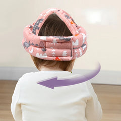 Baby Anti-collision Hat Baby Toddler Anti-fall Hat Children's Anti-fall Head Cap Safe and Breathable Can Be Washed All Seasons