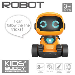 Smart Robot Toy For Early Education Track Drawing Cute Fun Sound Effect Children's Gift Intelligent AI Toy Educational Plaything