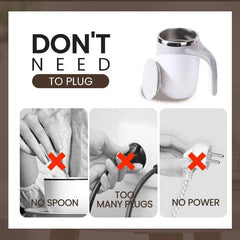 Automatic Coffee Mixing Cup Electric Protein Powder Mixing Cup Automatic Self Stirring Magnetic Mug Thermal Cup Stirring Coffee