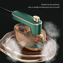 Handheld Ironing Machine Mini Garment Steamer With Water Tank Portable Household Travel Vertical Fast Heat-up For Clothes