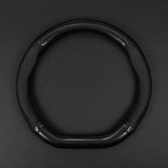 Universal Car Steering Wheel Cover Carbon Fiber Leather Three-dimensional Anti Slip, Timple And Fashionable Car Accessories