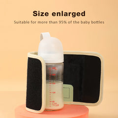 Baby Milk Warmer Nursing Bottle Heater Adjustment Baby Bottle Cup Warmer Portable USB Bottle Warmer Outdoor Travel Accessories