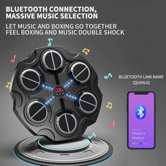 Bluetooth Smart Music Boxing Target Adult Children Sanda Training Equipment To Hit the Reaction Electronic Wall Target