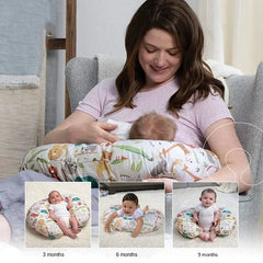 new Baby Feeding Pillow Elastic U-shaped  Breastfeeding Pillowcase Detachable Pillowcase for Breastfeeding Pregnant Women Pillow