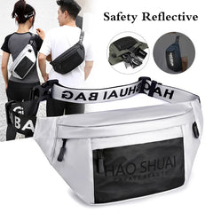 Casual Travel Waist Packs For Men 2024 New Sport Bags Male Top Quality Nylon Belt Fanny Handy Cross Body Chest Pack