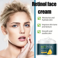 Retinol Hyaluronic Acid Face Cream Moisturizer Nourish Skin Care Products Anti-aging Facial Treatment Moisturizing Facial Serum
