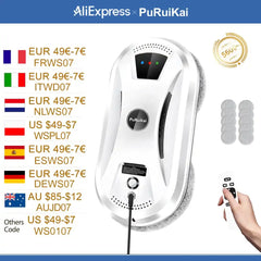 Ultra Thin Robot Vacuum Cleaner Window Cleaning Robot Window Electric Glass Limpiacristales Remote Control For Home