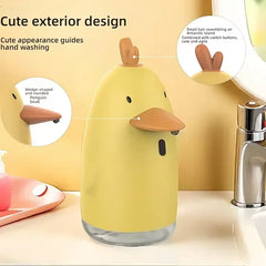 Automatic Sensor Soap Dispenser USB Rechargeable Cute Cartoon Style Children Washing Hand Soap