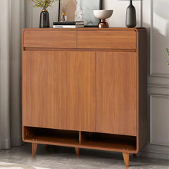 5-Tier Enryway Cabinet Shoe Cabinet with Two Small Drawers Four Tiers