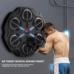 The Smart Music Boxing Machine Trainer Responds To Wall Target Boxing Target For Children Hitting Rhythm Target