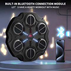 The Smart Music Boxing Machine Trainer Responds To Wall Target Boxing Target For Children Hitting Rhythm Target