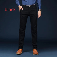 Men Casual Pants Slim Plaid Pencil Pants Fashion Male Business Suit Pant Wedding Trousers pantalones hombre