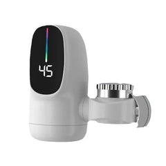 3000W Instant Hot Water Heater Faucet Electric Tankless for Kitchen Fast Heating Tap with Temperature Display