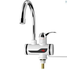 3000W Electric Kitchen Water Heater Tap Instant Hot Water Faucet Heater Cold Heating Faucet Tankless Instantaneous Water Heater