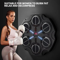 Bluetooth Smart Music Boxing Target Adult Children Sanda Training Equipment To Hit the Reaction Electronic Wall Target