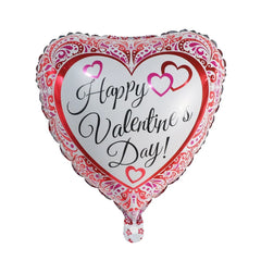 10Pcs/Set 18inch Heart Valentine's Day Foil Helium Balloons Bridal Shower Wedding Anniversary Birthday Party Decoration Globos