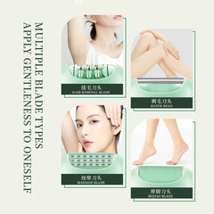 Kemei Face Body Hair Removal Lady Bikini Trimmer Shaving Machine Rechargeable Women Epilator Electric Shaver Razor KM-6037