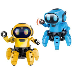 Multifunction Gesture Sensing RC Robot Toy - Intelligent Interactive STEM Toy with Music,Educational Kids Gift for Boys Girls