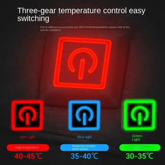 Electric Heated Gloves Winter Skiing Gloves Waterproof Heated Gloves Touch Screen Motorbike Racing Riding Gloves