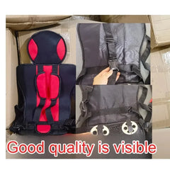 Car Child Safety Seat Simple Portable Baby Cushion Models Universal Seat Belt Fixed Baby Seat Cushion