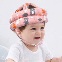 Baby Anti-collision Hat Baby Toddler Anti-fall Hat Children's Anti-fall Head Cap Safe and Breathable Can Be Washed All Seasons