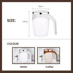 Automatic Coffee Mixing Cup Electric Protein Powder Mixing Cup Automatic Self Stirring Magnetic Mug Thermal Cup Stirring Coffee