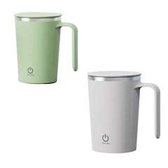 Self Stirring Coffee Mug Rechargeable Automatic Magnetic Mixing Cup ,400Ml Electric Mixing Cup Auto Mixer Cup