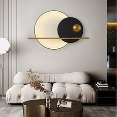 Postmodern Led Wall Lamp Living Room Sofa Background Decora Wall Light Creative Bedroom Bedside Hotel Indoor Lighting Fixtures