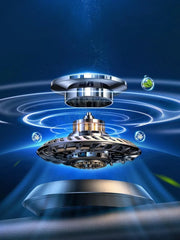 Solar Powered Car Aromatherapy Solar automatic rotation Car Air Freshener Fragrance Car Ornaments Car Diffuser for Essential Oil