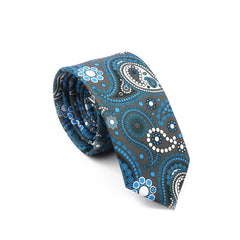 Men's Super Soft Polyester Silk Ties Fashion 6cm Necktie For Men Wedding Business Meeting Gravata Colorful Novelty Printing Tie