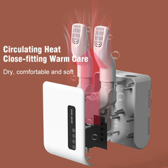 Electric Boots Shoes Dryer Deodorizer with Heat Dehumidifier Device Foot Warmer Heater for Home Adjustable Portable Shoes Dryer