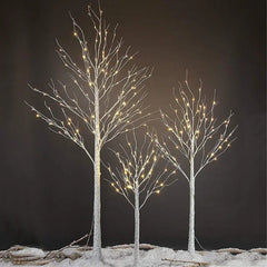 Christmas LED Tree Lights Christmas Birch Tree Home Decoration Lights Indoor Bedroom Room Landscape Glowing Tree