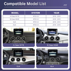 Wireless CarPlay for Mercedes Benz A B C Class W205 GLA GLC CLA W176 W246 with Android Auto Mirror Link AirPlay Car Play