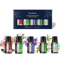 Aromatherapy Essential Oil Set Diffuser Essential Oil Car Air Freshener Scent Perfume Natural Plant Lavender Aroma Diffuser DIY