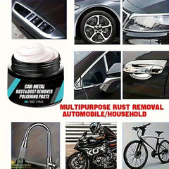 Car Universal Metal Wheel Hub Rust Scratch Repair Polishing Wax Auto Metal Oxidize Rust reconditioning Cream Wheel Hub Polish