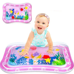 Baby Water Play Mat Early Education Developing Activity Toys Inflatable Cushion PVC Infant Tummy Time Toddler Water Pad for Kids