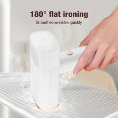 Portable Handheld Steam Iron 1000W Folding Mini Garment Hanging Steamer Clothes Ironing Wet Dry Ironing Machine for Home Travel
