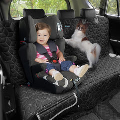 Bench Dog Car Seat Covers for SUV, Waterproof RAV4 Dog Seat Cover for Back Seat Heavy Duty Nonslip Back Seat Cover Protector for Rav4/Honda Cr-V/Subaru Crosstrek/Mazda Cx5/Hyundai Tuscon