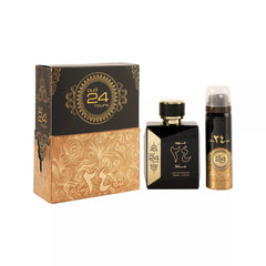 Oud 24 Hours Eau De Parfum 100ml by Ard Al Zaafaran with perfumed deodorant