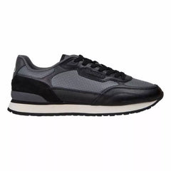 ELLESSE MEN'S RUNNER BLACK/DARK GREY MENS TRAINER SNEAKERS RUNNING SHOES SIZE-8